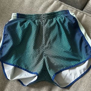 Pink athletic shorts